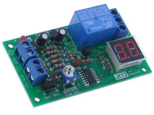 Retriggerable Time Delay Relay - Delay on Break - 12VDC Retriggerable Time Delay Relay - Delay on Break - 12VDC