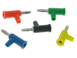 Pack of 5 - Stackable Banana Plugs Pack of 5 - Stackable Banana Plugs