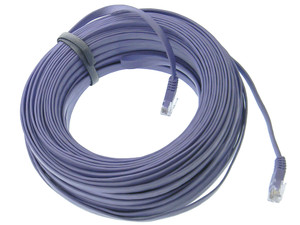 CAT-6e Flat LAN Cable 35m