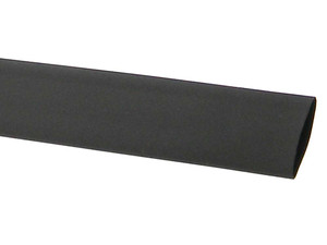 12mm (.472in.) Dia. x 1200mm (47") Heat Shrink Tubing, Black