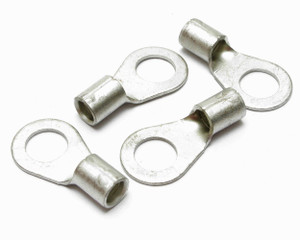 8 Gauge Non-Insulated 5/16 Inch Ring Terminal, 4 Piece