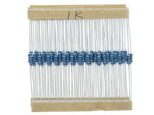Pack of 100 - 1K Ohm 1/4 Watt 5% Resistor Pack of 100 - 1K Ohm 1/4 Watt 5% Resistor