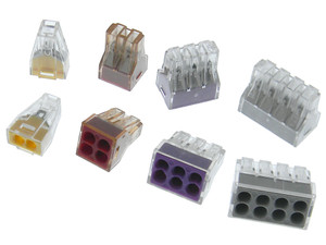 Pack of 8 - 2 each - 2,4,6 & 8 Position Wire Splices