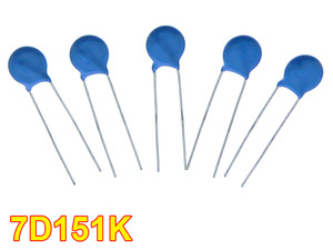 Pack of 5 - 150V Metal Oxide Varistor Transient Suppressor