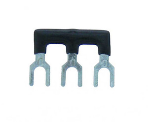 Shorting Bar for 25A 3691xTS Terminal Strips - 3 Position Shorting Bar for 25A 3691xTS Terminal Strips - 3 Position