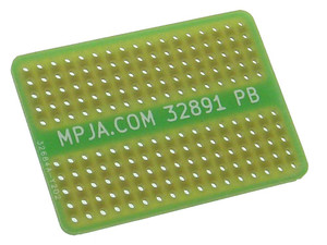 1-5/8in. x 1-5/16in. DIP IC Protoboard, Single Side FR-4 1-5/8in. x 1-5/16in. DIP IC Protoboard, Single Side FR-4