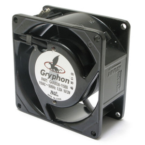 115 Volt AC, 80mm Axial Fan