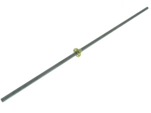 500mm T8-2 Single Start Leadscrew & Nut