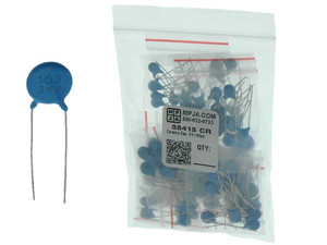Pack of 100 - 3kV Ceramic Capacitor Kit Pack of 100 - 3kV Ceramic Capacitor Kit