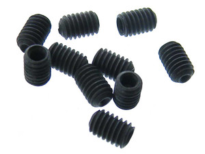 Pack of 10 - M4-.70 x 5.8mm Replacement Setscrew for Couplings Pack of 10 - M4-.70 x 5.8mm Replacement Setscrew for Couplings