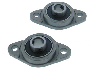 2 piece Vert. Flange Mount Bearing Block 8mm Shaft 2 piece Vert. Flange Mount Bearing Block 8mm Shaft