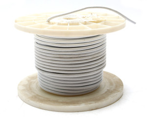 M22759/16-4-9, 4AWG ETFE Tefzel Jacketed Wire, White, by the foot