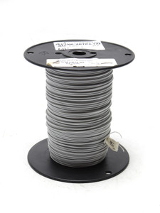 M27500-20TG1T14 20AWG Shielded Tinned Copper ETFE Jacketed Wire, White, 611ft