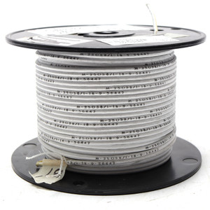 M25038/1-18-0 18AWG Nickel Plated PTFE Coated Fiberglass Wire, Black, 20ft