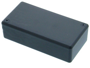 3-15/16" x 2-1/4" x 1-1/16" Black Plastic Box 3-15/16" x 2-1/4" x 1-1/16" Black Plastic Box