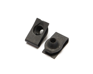 #10-24 Extruded U-Nut, Black, 100pcs #10-24 Extruded U-Nut, Black, 100pcs