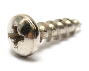 #10 x 3/4" Phillips Pan Head Deep Thread Wood Screws, 100pk