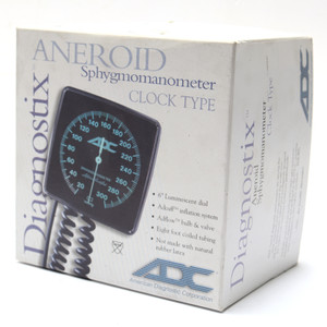 ADC Diagnostix 750 Series Clock Face Aneroid Sphygmomanometer, Adult Cuff