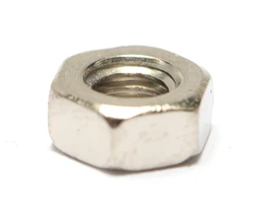 M4-0.7 x 3mm Steel Hex Nut, 25pk
