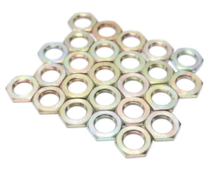 3/8-32 Steel Hexagonal Switch Nut, 25pcs