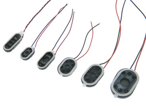 Pack of 6 - Multi Sized Micro Speakers