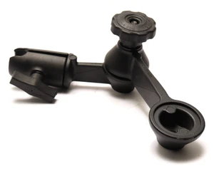 RAM RAM-VB-D-110-1NBU 12" Double Swing Arm w/ Swivel Socket, D Socket