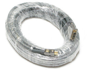 HDMI to DVI-D Digital Video Cable, Male/Male, 49 Foot HDMI to DVI-D Digital Video Cable, Male/Male, 49 Foot