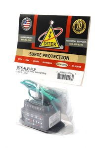 Ditek DTK-4LVLPLV 4-pair Low Voltage Surge Protector