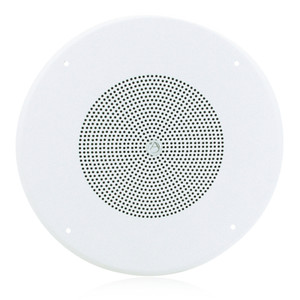 AtlasIED SD72W 25V/70V 5-Watt Transformer Dual Cone In-Ceiling Speaker, 8"