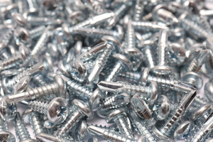 Strong Point P106 #10-16 x 3/4" Phillips Pan Head Self-Drilling Screws, 500pc