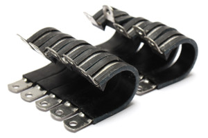 MS21919WCG16 #16 Stainless Steel Adel Clamp, 10pcs