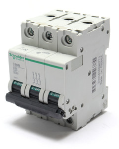 Schneider Electric 24677 C60N D32A, 400 Volt AC, 32 Amp, 3-Pole Circuit Breaker