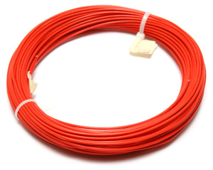 AWM 1180 Style 14AWG Red PTFE Silver Plated Copper Wire, 100ft