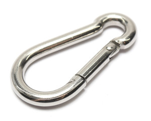 Enkay 488-2SSC 1/4-Inch Stainless Steel Snap Link Hook, Carded