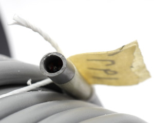 Belden 9512 22AWG, 2-Pair Shielded PVC Cable, Gray, 197ft