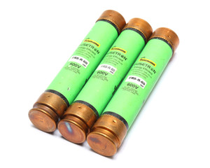 Cooper Bussman FRS-R-60 Class RK5 Time-Delay Fuses, 600VAC, 60 Amp, 3pk