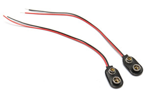 9 Volt Battery Snap Connector, 2pc