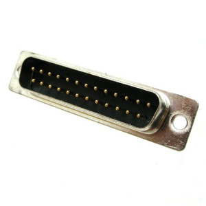 DB25 Male, Solder Style Connector