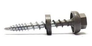 Hillman 117935 #10 x 1-1/2" ZXL Capped Head Roofing Screw, 1lb