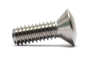Hillman 825874 #8-32 x 1/2" Stainless Steel Machine Screws, 100pc