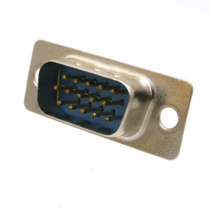 DB15HD Male, Solder Style Connector
