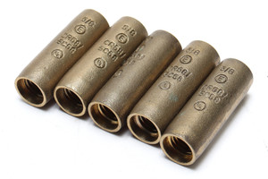 CR58 5/8" Threaded Coupler for Copper-Bonded Grounded Rod, 5pk