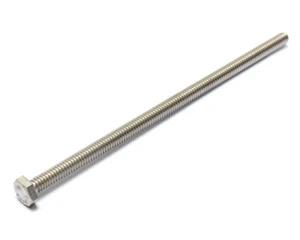 1/4"-20 X 6" Stainless Steel Hex Bolts, 12pcs
