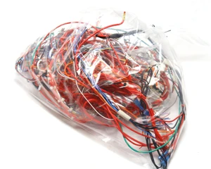 PTFE Silver Plated Copper Scrap Wire Lot, Various Gauges, 3.5lbs