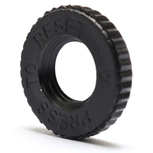 3/8-27 Plastic Hex Switch Nuts/Panel Nuts, 25pcs