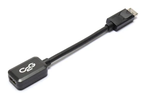 C2G 54322 DisplayPort Male to HDMI Female Adapter Converter, 8"