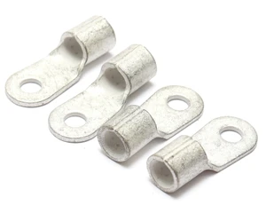 6 AWG Ring Terminal Non-Insulated #10 Ring Terminals, 4pc