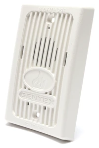 Gentex GX93-W Mini Horn, White, 12VDC/24VDC