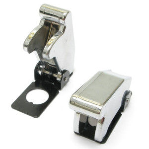Safety Cover for Toggle Switch - Chrome Safety Cover for Toggle Switch - Chrome