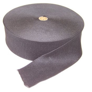 3" Elastic Material, Black